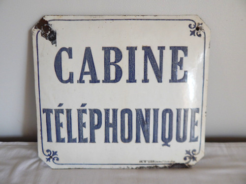 Ancienne plaque tôle - ancienne,