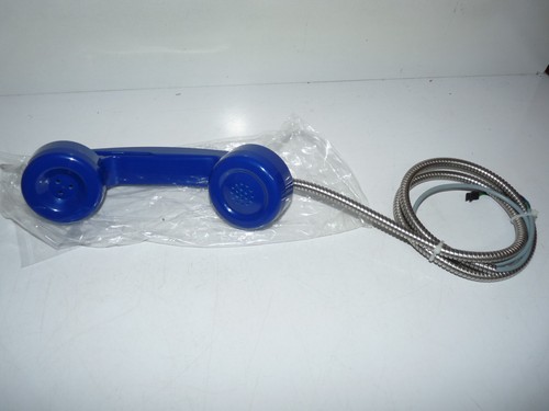 Ancien combiné bleu - ancien, neuf